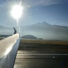 Flugwegposition um 10:32:05: Aufgenommen in der Nähe von Innsbruck, Österreich in 440 Meter